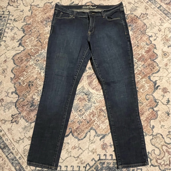 Old Navy Women's Dark Blue Jeans - Picture 1 of 2